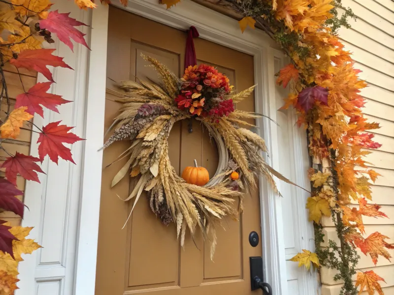 Corn Husk Wreaths