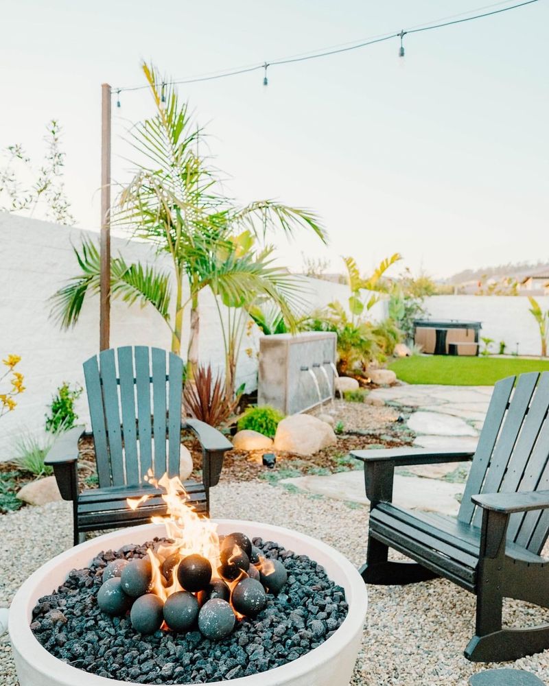 Cozy Fire Pit Space