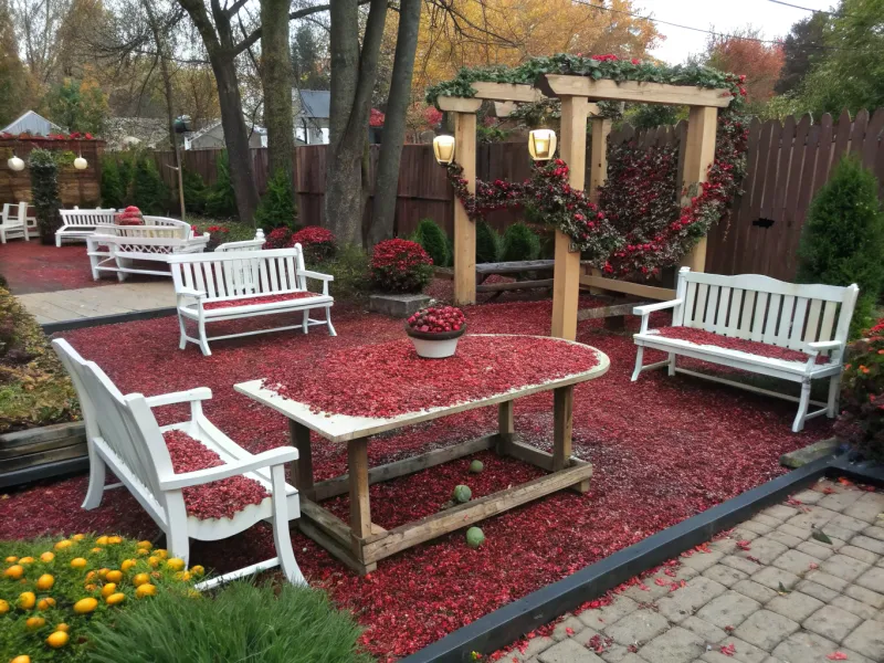 Cranberry Garden Seating