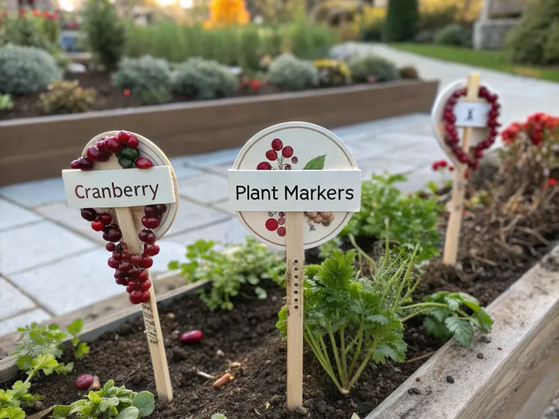 Cranberry Plant Markers