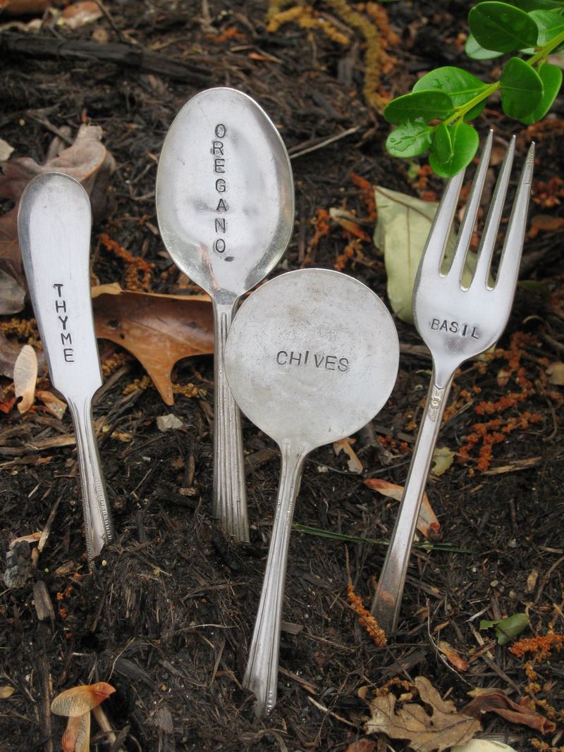 Spoon Garden Markers