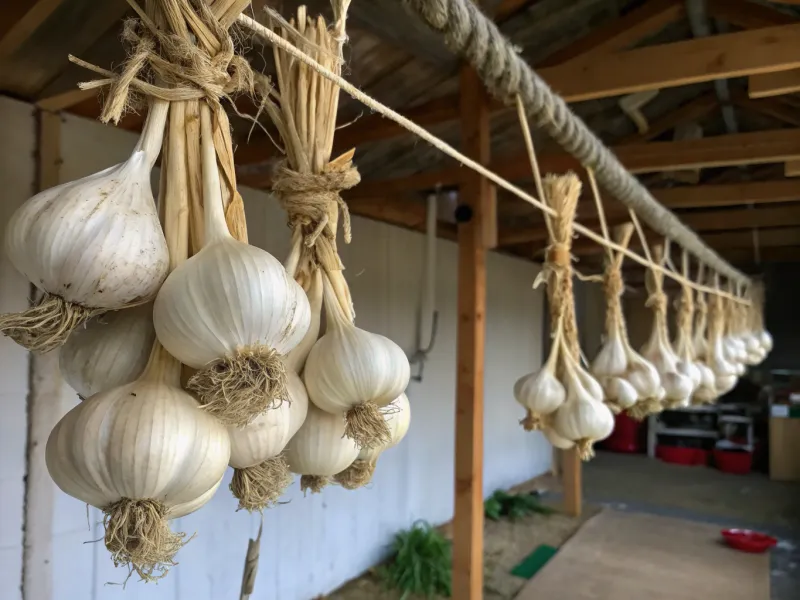 Cure Garlic Properly