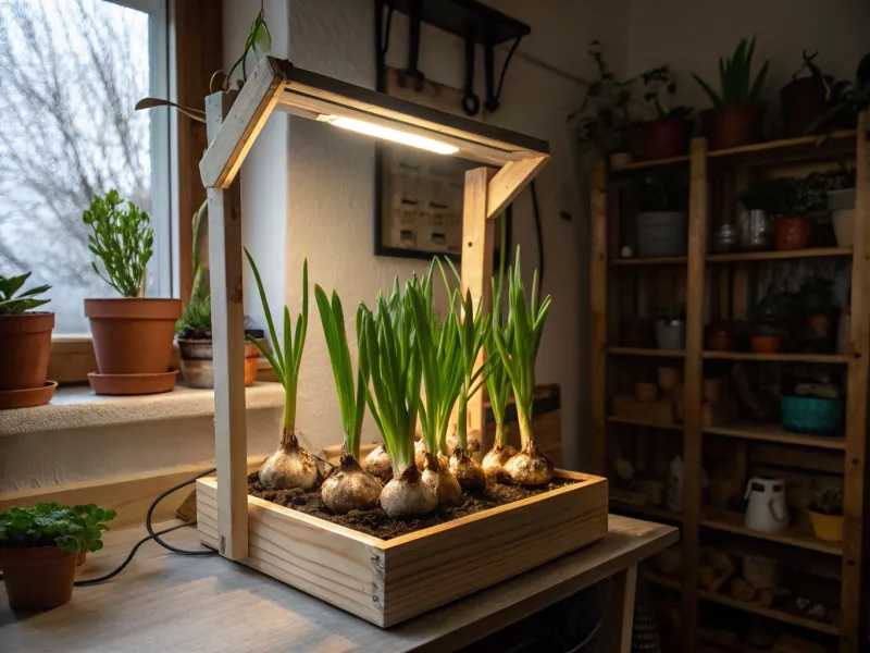 DIY Grow Light Stand