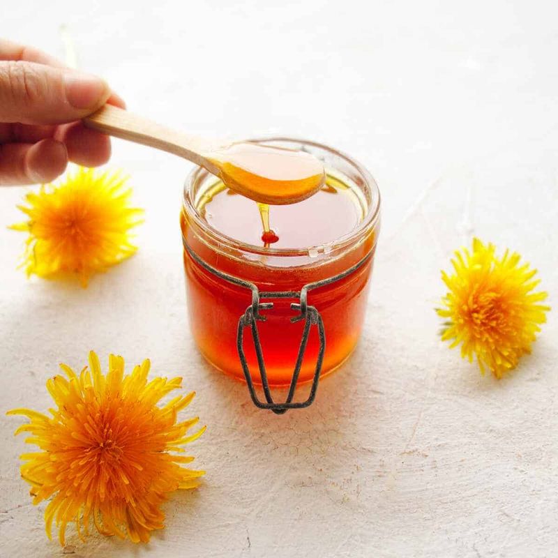 Dandelion Syrup Drizzle