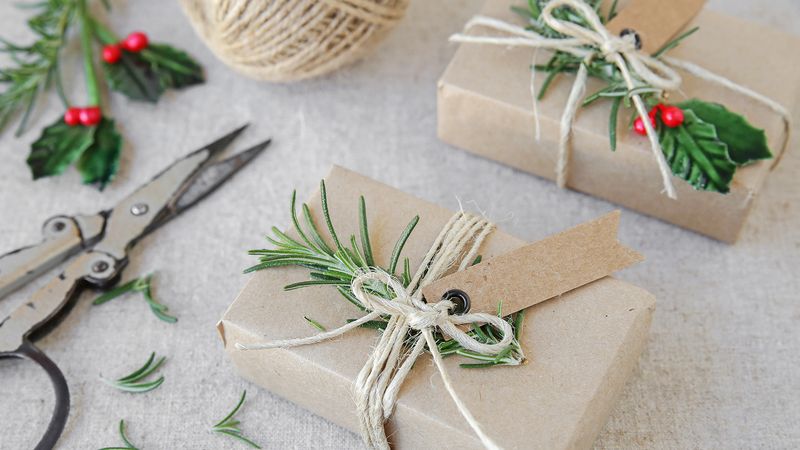 Eco-Friendly Gift Wrap