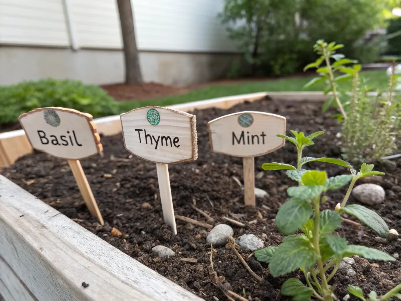 Eco-Friendly Plant Markers