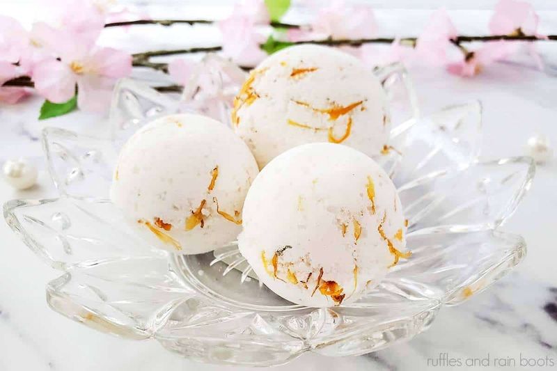 Floral Bath Bombs