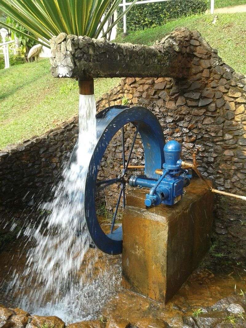 Garden Water Wheels