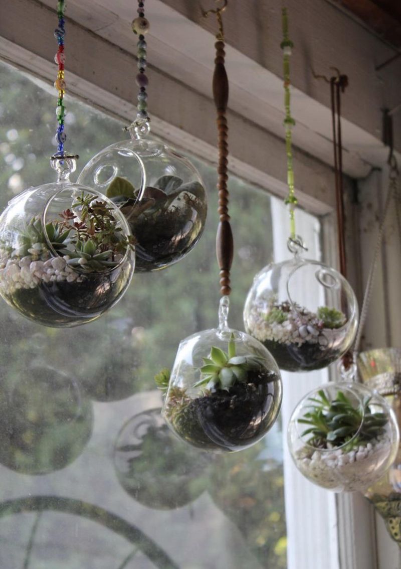 Hanging Glass Orb