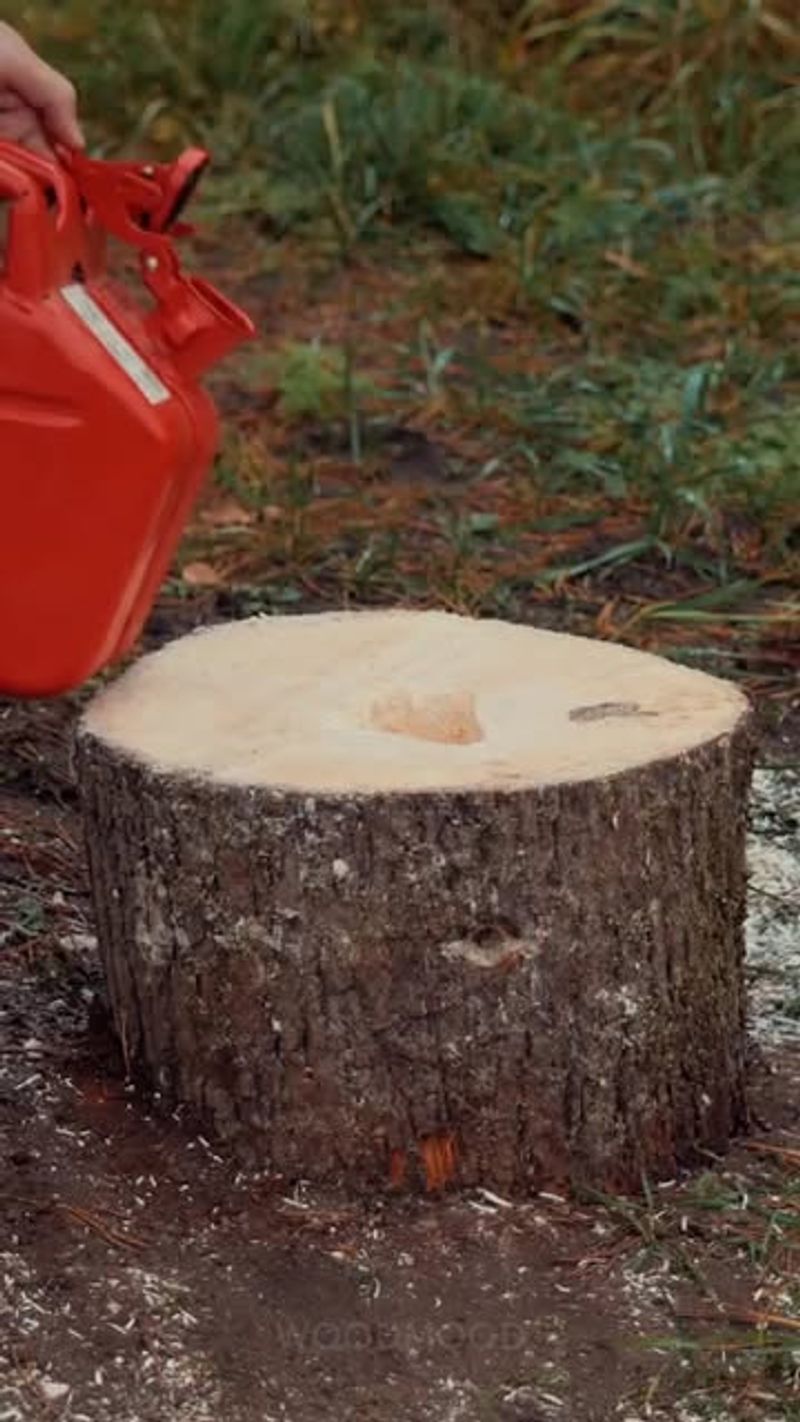 Homemade Stump Killer