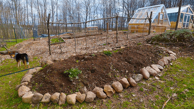 Hugelkultur Garden