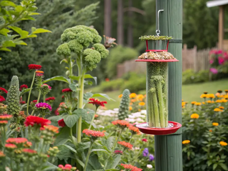 Hummingbird Feeder Holder