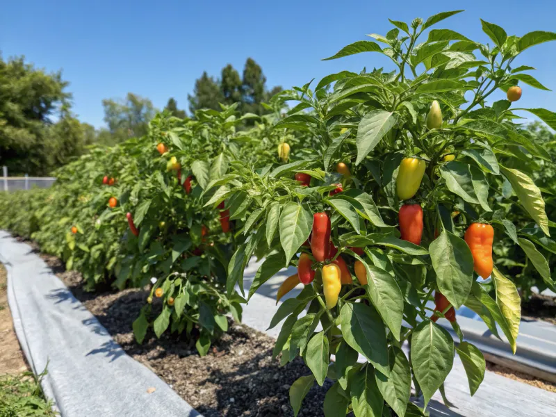 Increasing Pepper Plant Yield