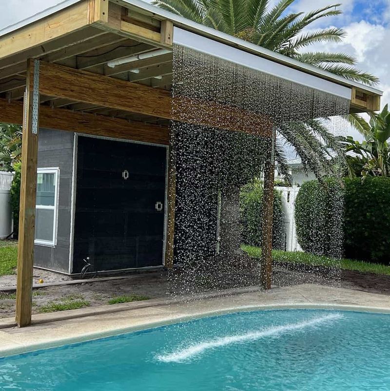 Indoor-Outdoor Water Curtains