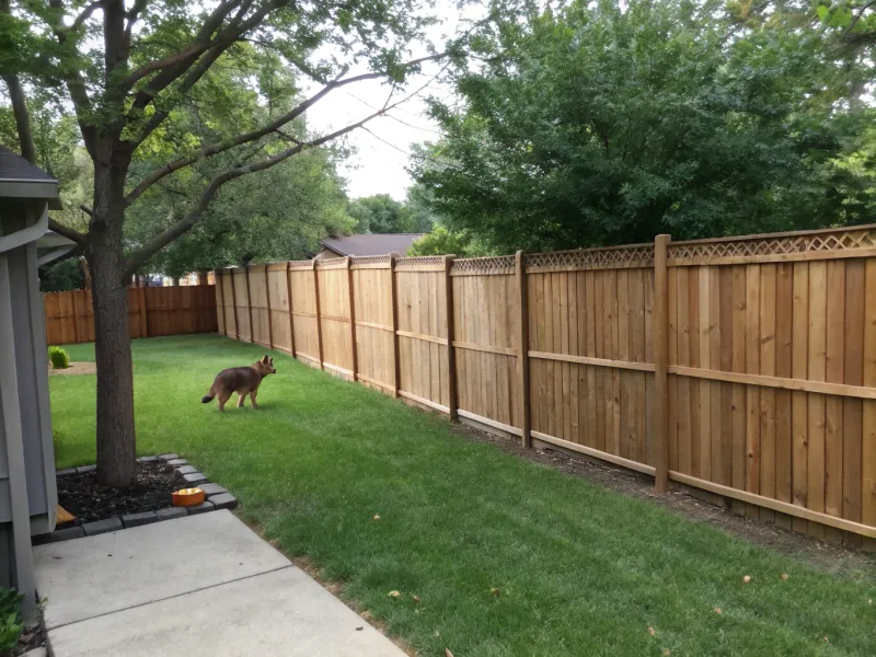 Install High Fencing