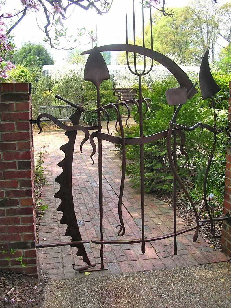 Iron Garden Gates