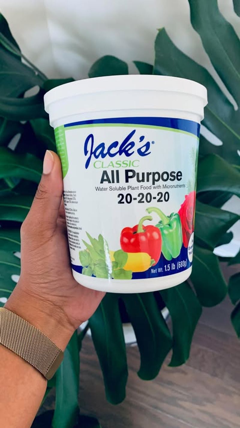 Jacks Classic All Purpose 20-20-20 Plant Food