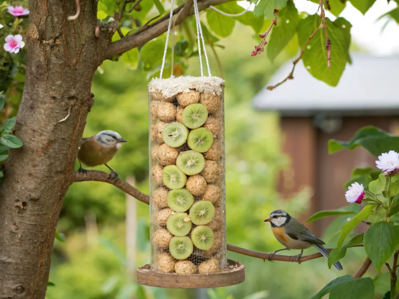 Kiwi Seed Bird Feeder