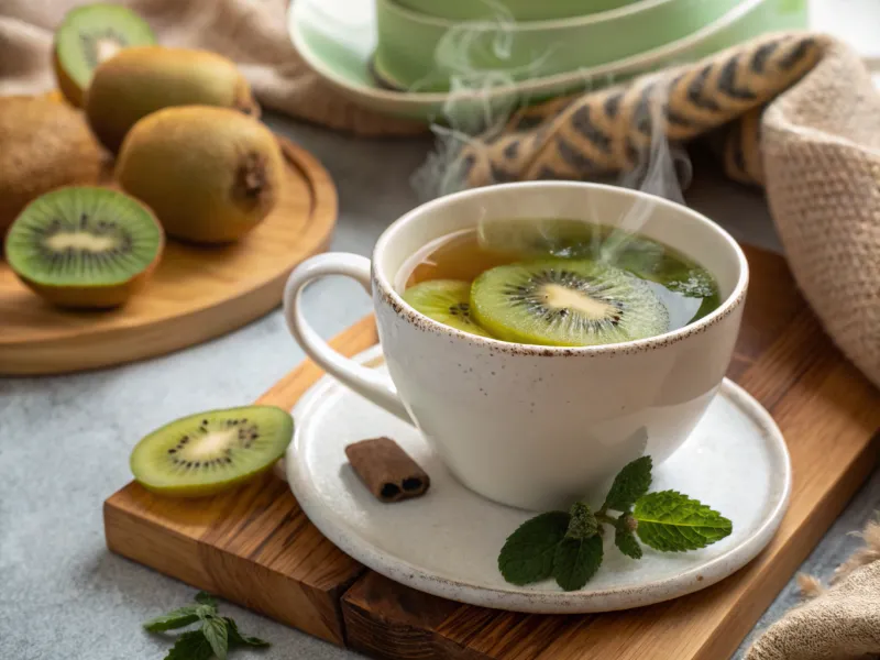 Kiwi Skin Tea Infusion