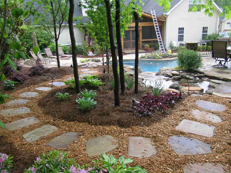 Rustic Stone Path