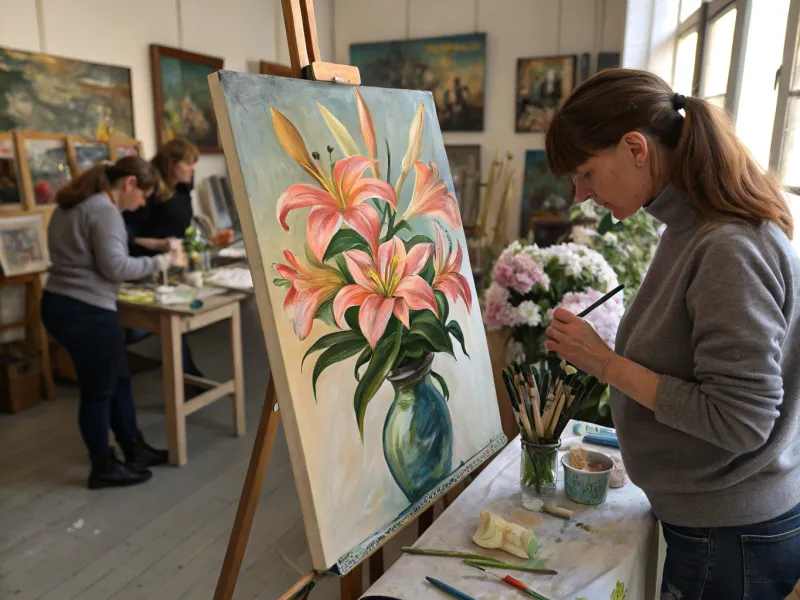 Lilies in Art and Fashion