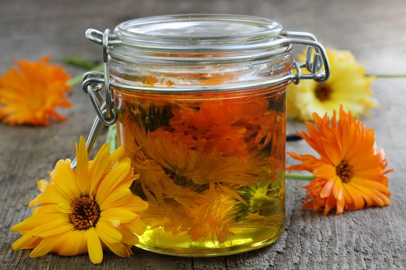 Marigold-Infused Vinegar