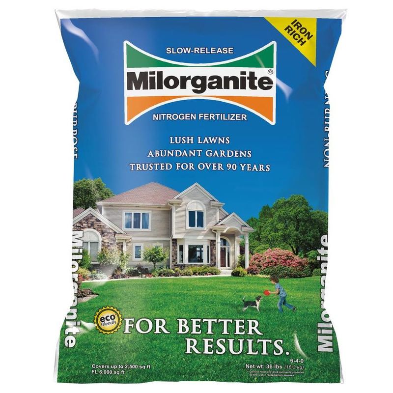 Milorganite Slow-Release Nitrogen Fertilizer