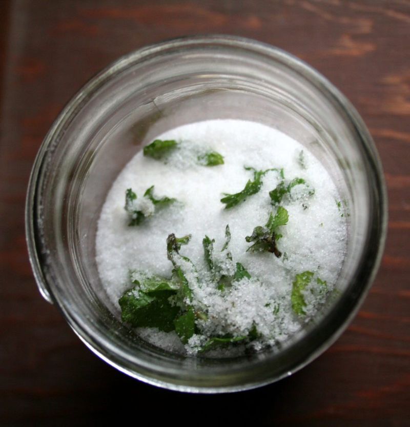 Mint-Infused Sugar