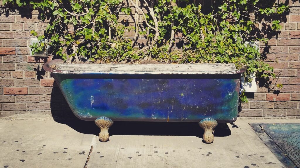 Repurposed Bathtub 