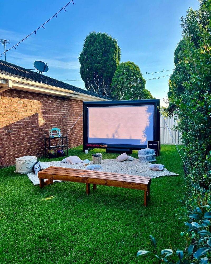 Outdoor Movie Screen