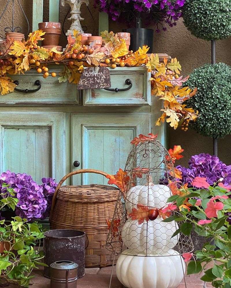 Painted Dresser Drawer Garden