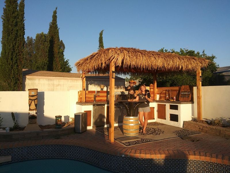 Palapa Thatch Roof