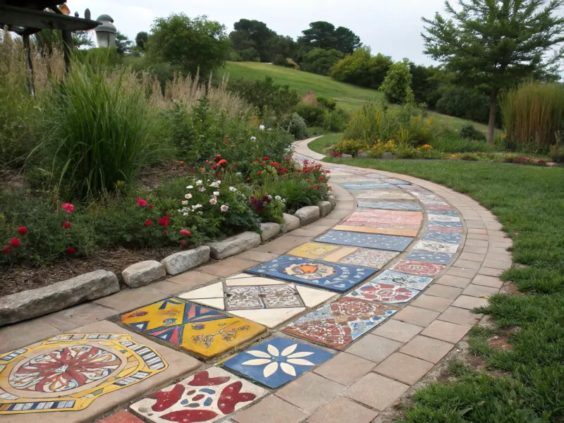 Patterned Tile Borders