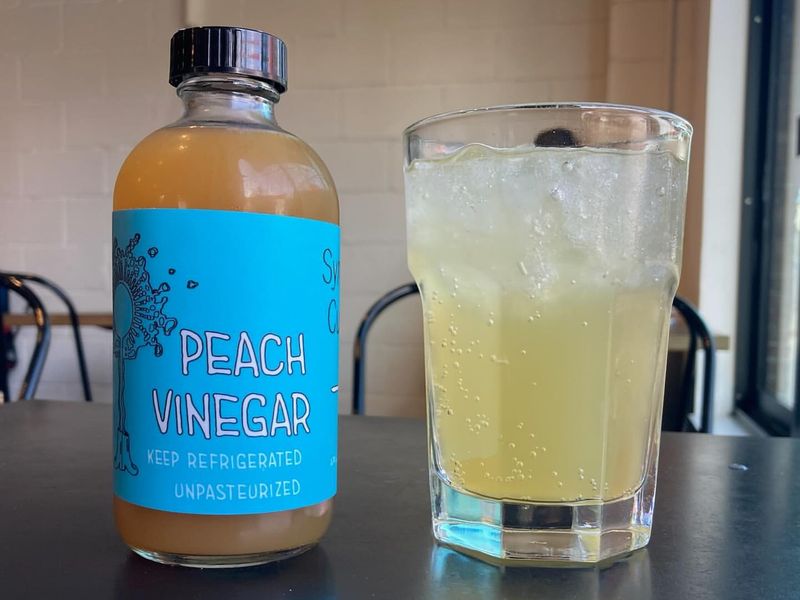 Peach Pit Vinegar