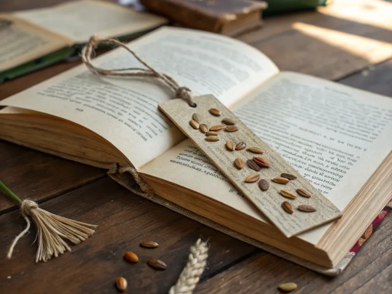 Pepper Seed Bookmark