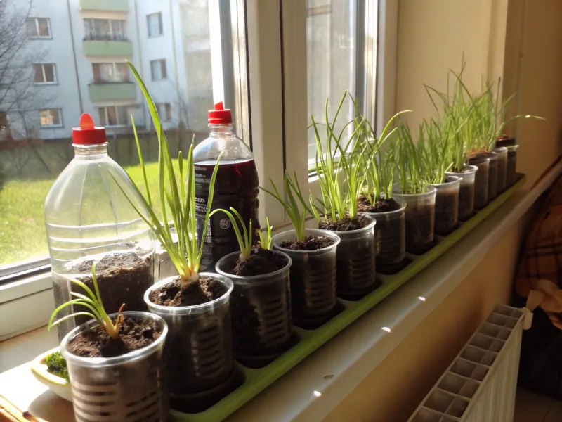 Plastic Bottle Terrariums