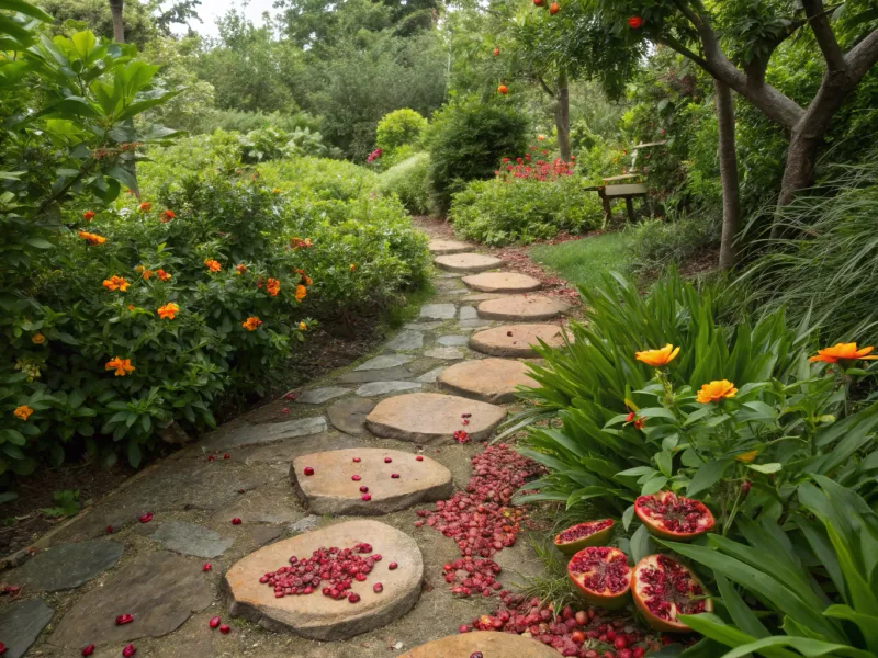 Pomegranate Peel Pathway