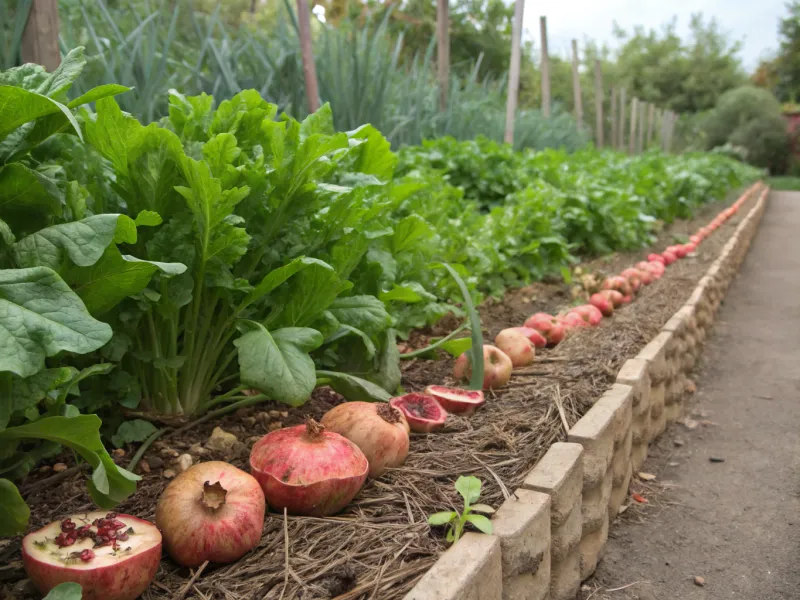 Pomegranate Peel Pest Barrier