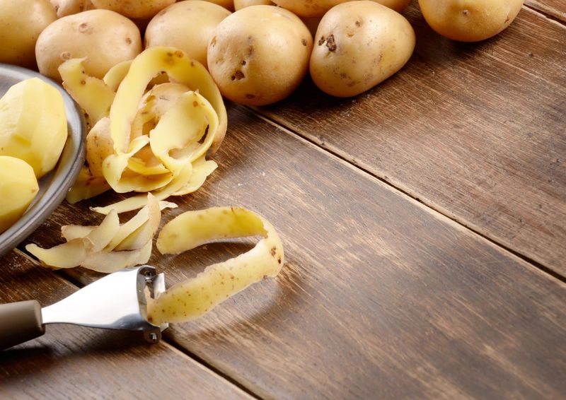 Potato Peel Stain Remover