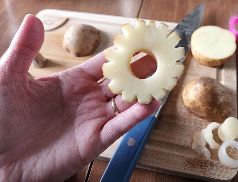 Potato Peel Stamps