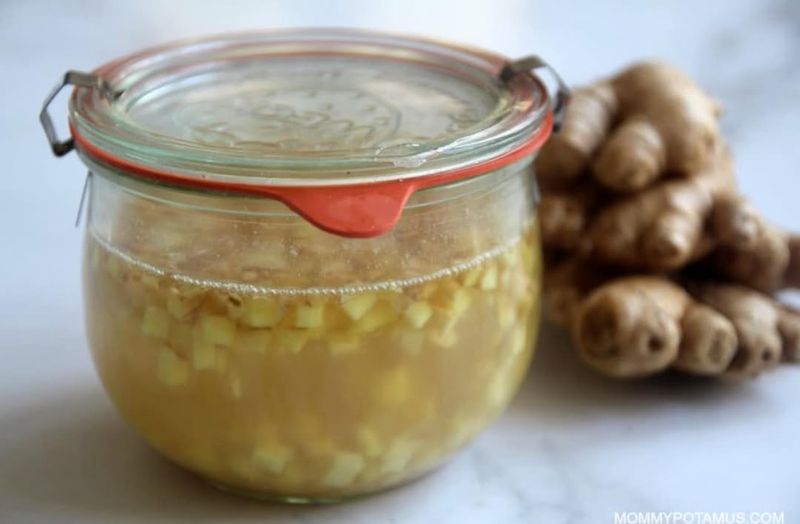 Preserving Ginger for Future Use