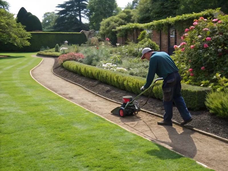 Proper Lawn Edging