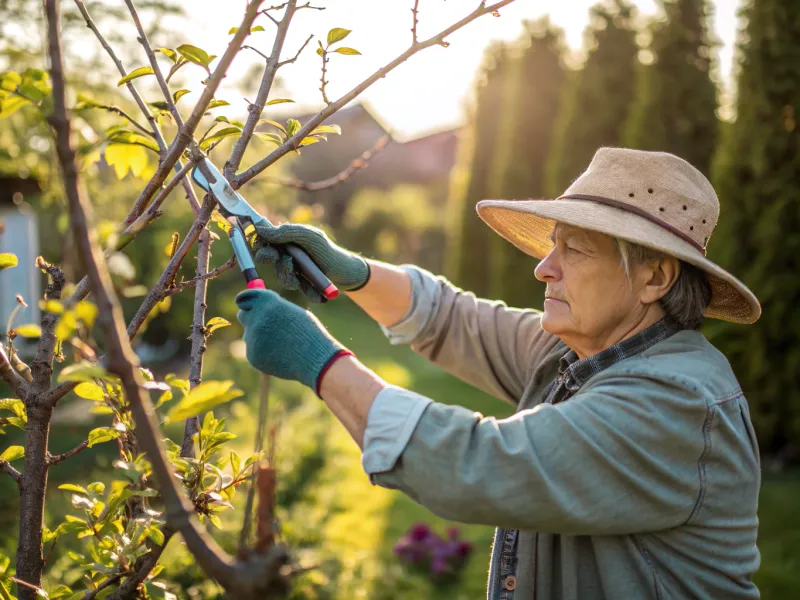 Prune for Better Light Penetration