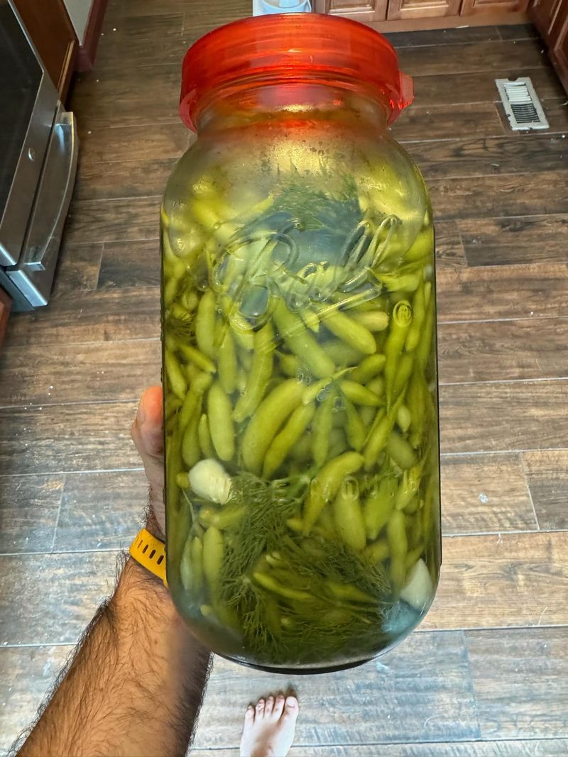 Radish Top Pickles