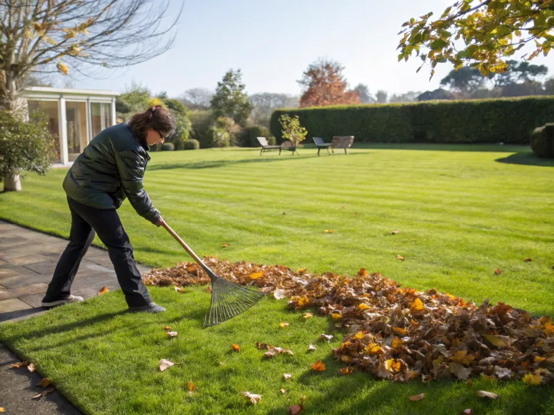 Rake Leaves Regularly