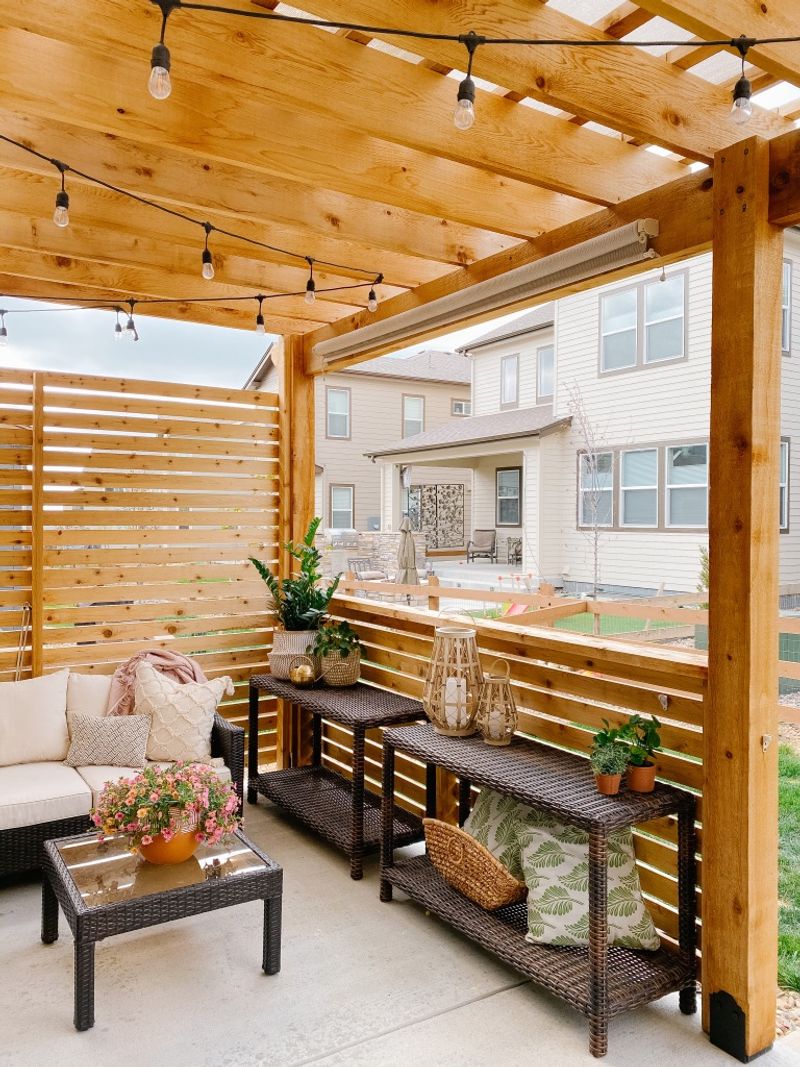 Reclaimed Wood Pergola