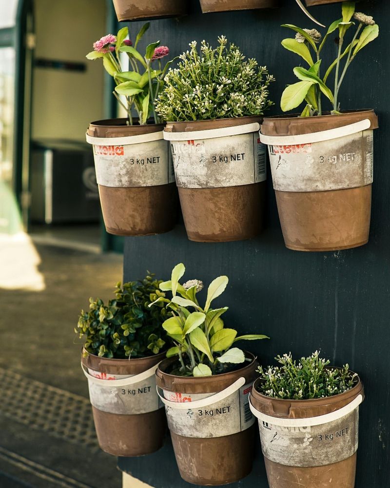 Recycled Container Planters