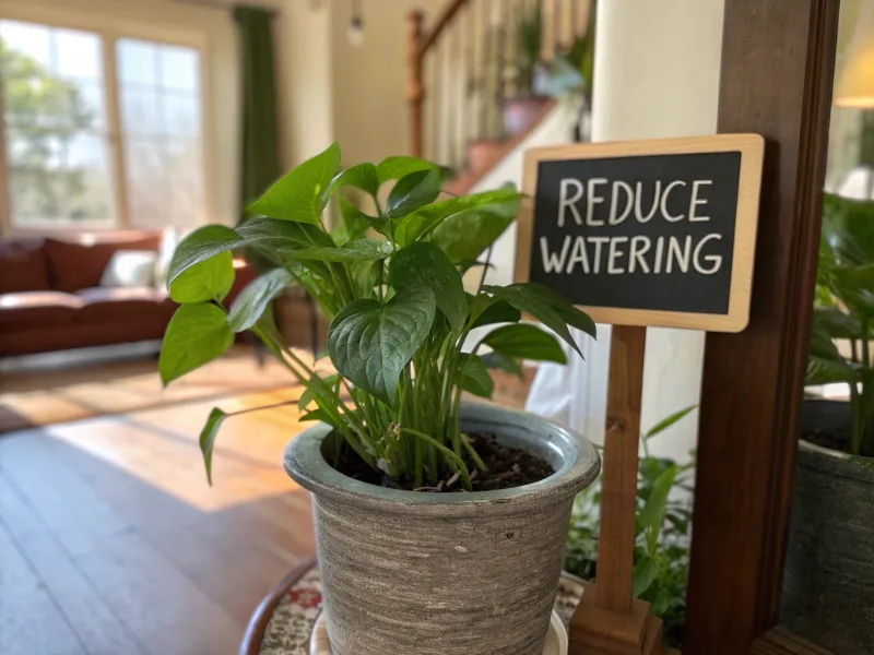 Reduce Watering