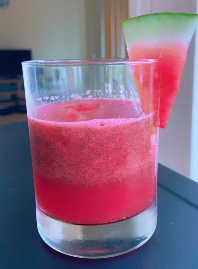 Refreshing Watermelon Rind Juice