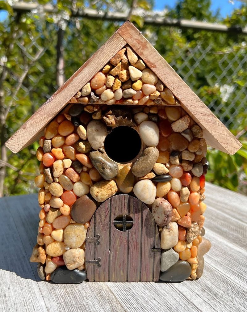 River Rock Birdhouse